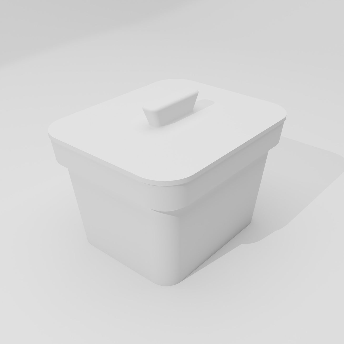 3D-Printed Storage Box with Lid