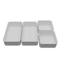 White Drawer Organisers Set