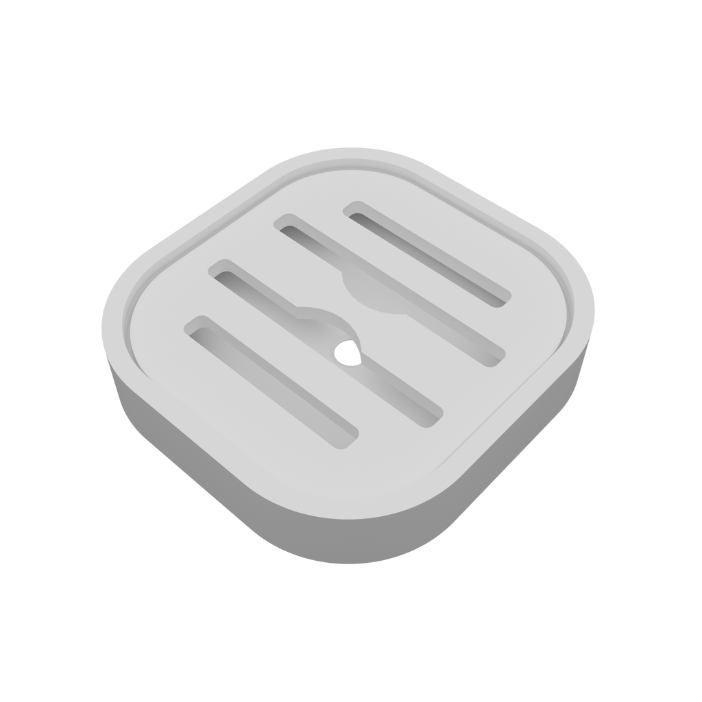 Modern Soap Holder for Bathroom – Self Draining Soap Dish with Removable Tray