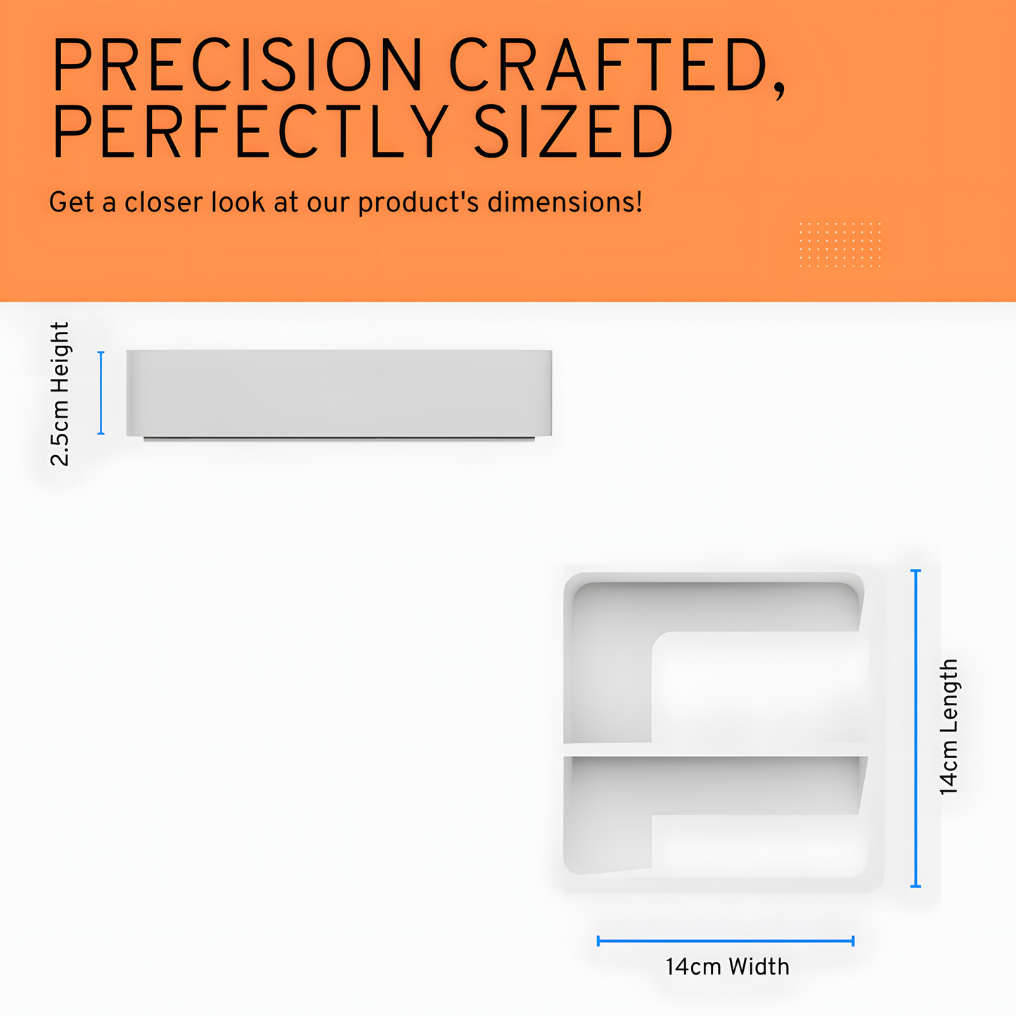 White Tray Multifunctional Organizer