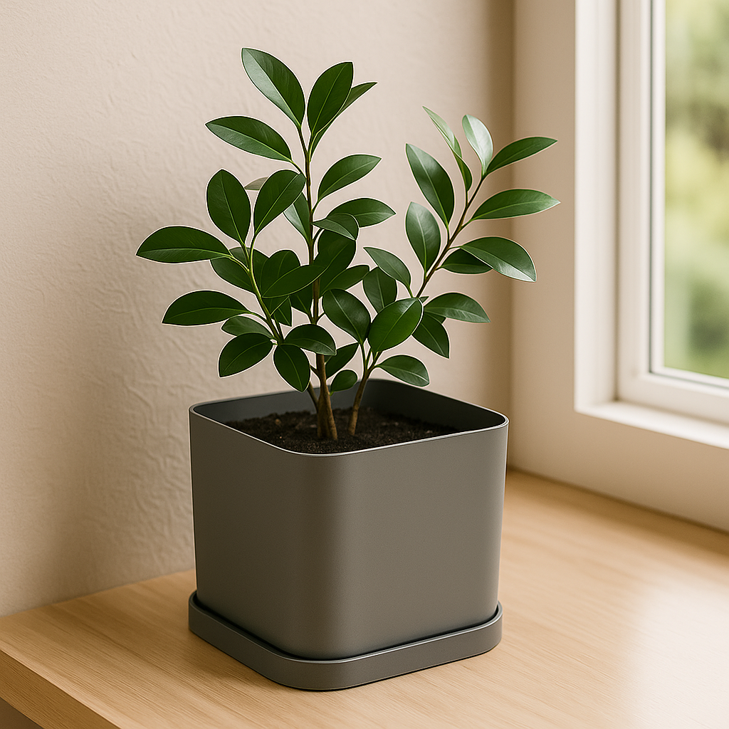 3D Printed Square Planter with Tray