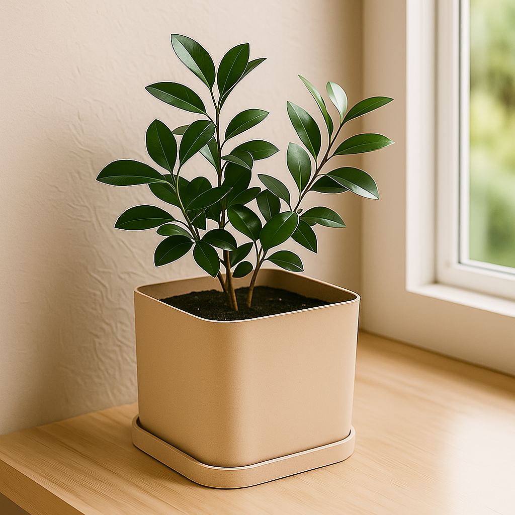 3D Printed Square Planter with Tray