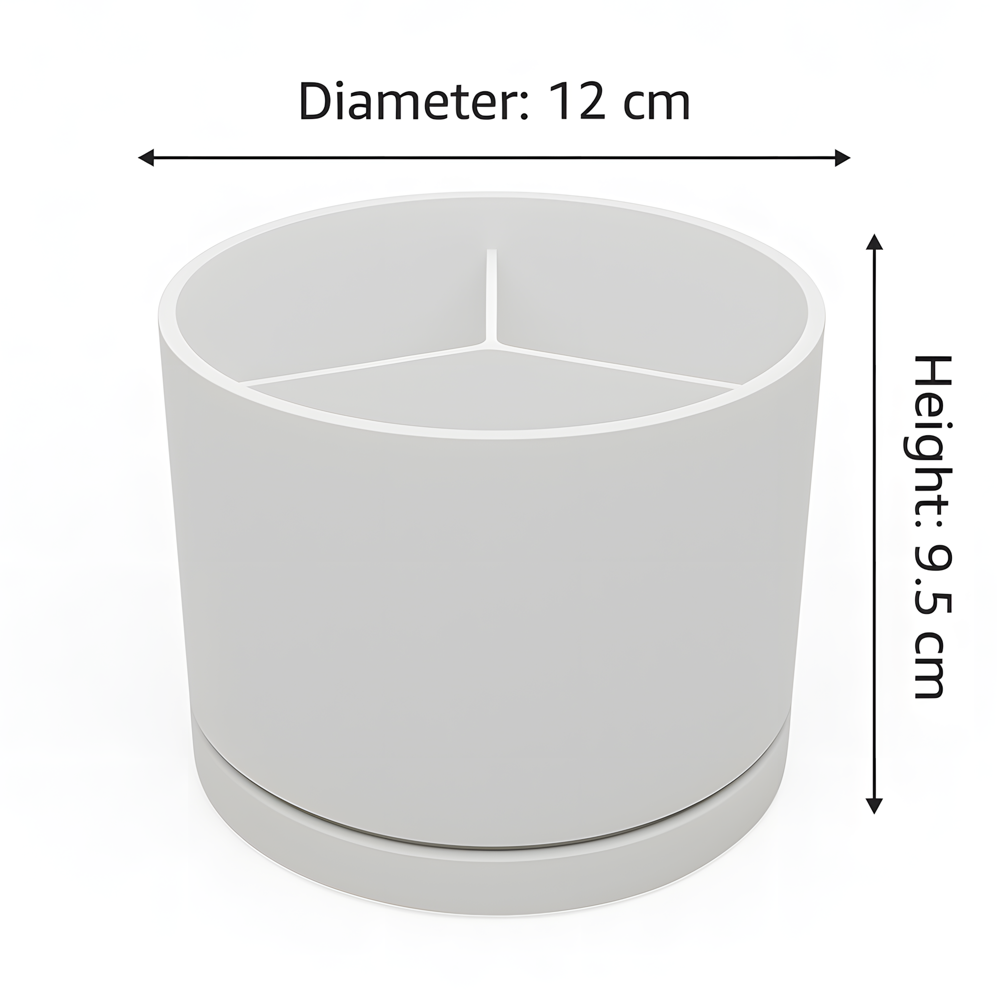 Round Desk Organizer for Study & Office Table