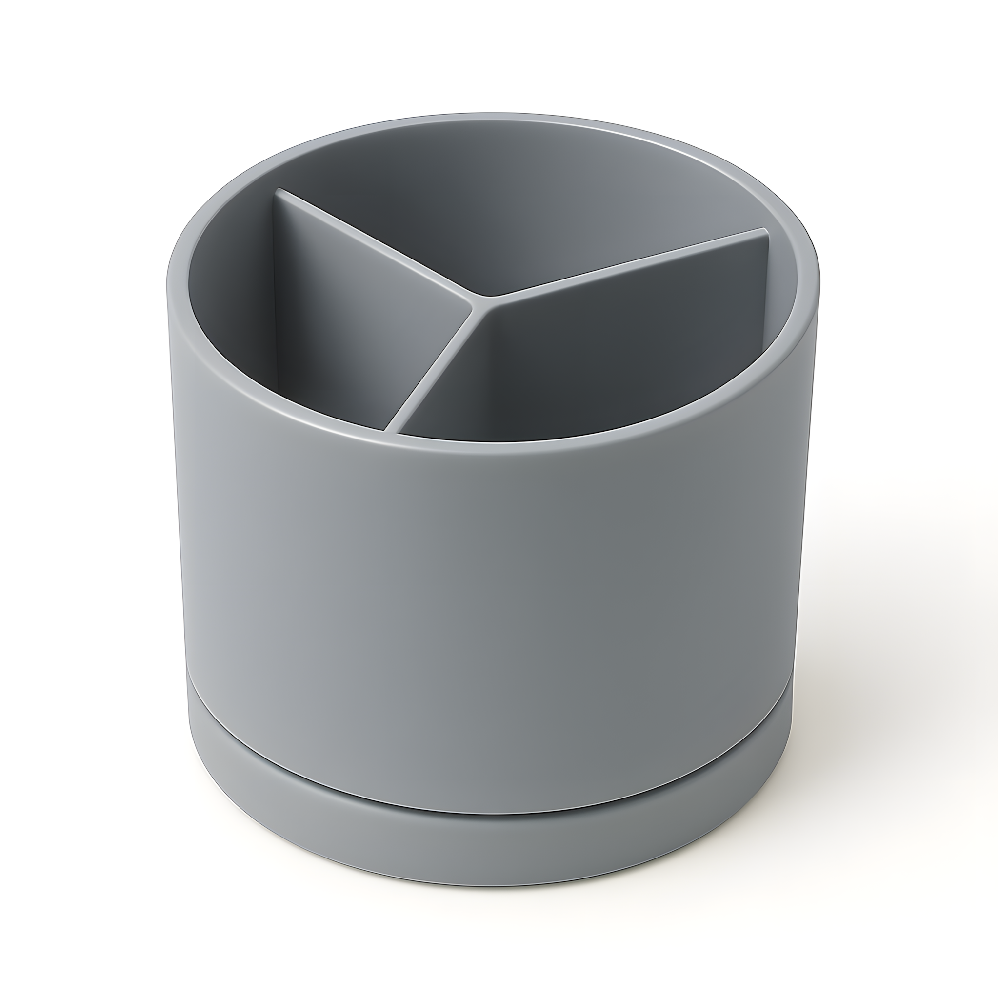 Round Desk Organizer for Study & Office Table