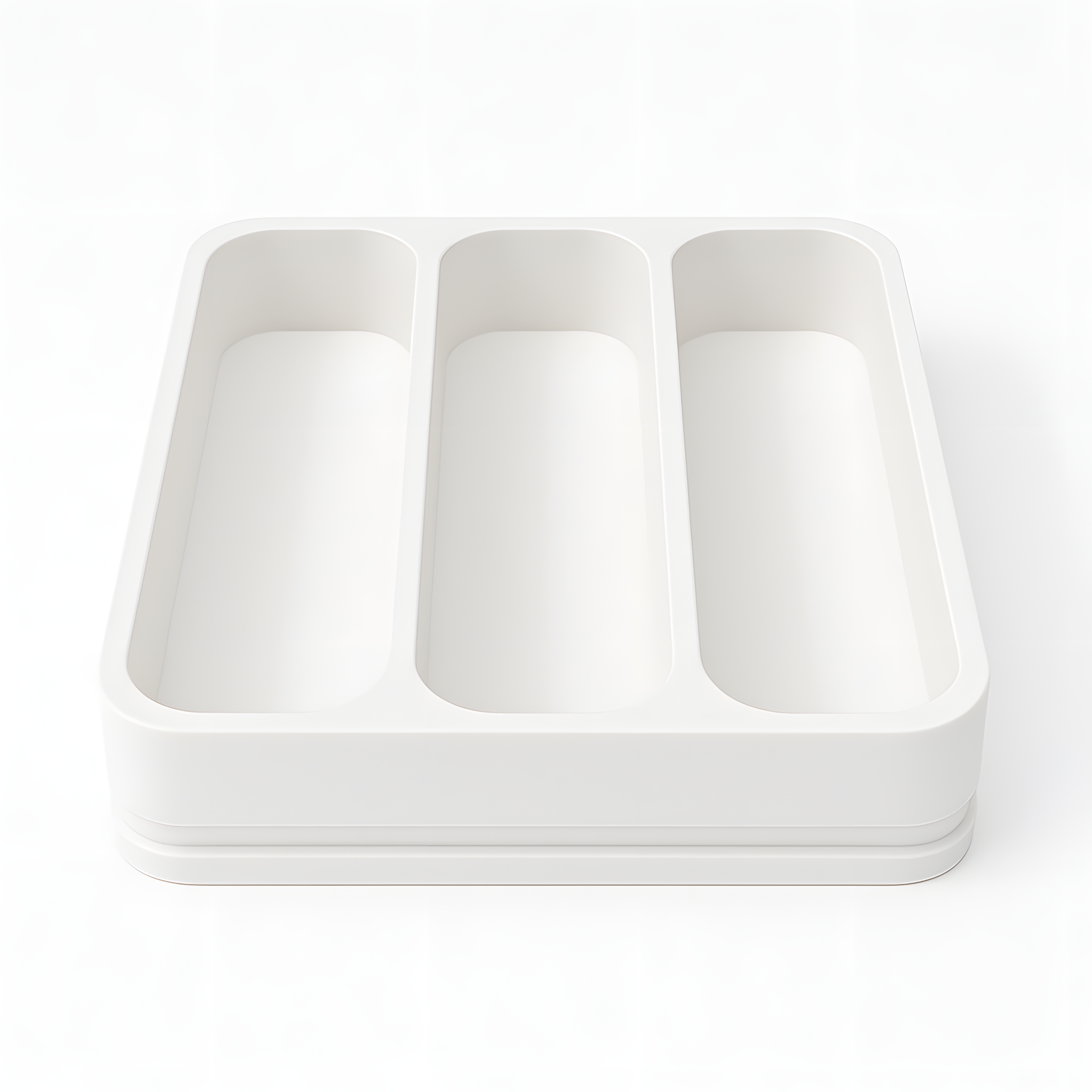 Premium Desk Organizer Tray with 3 Compartments