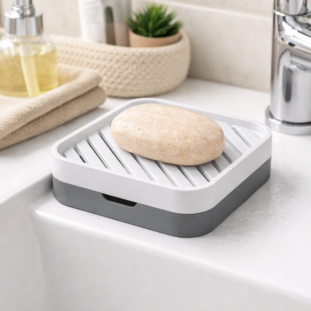 Soap Holder with Drainage Tray