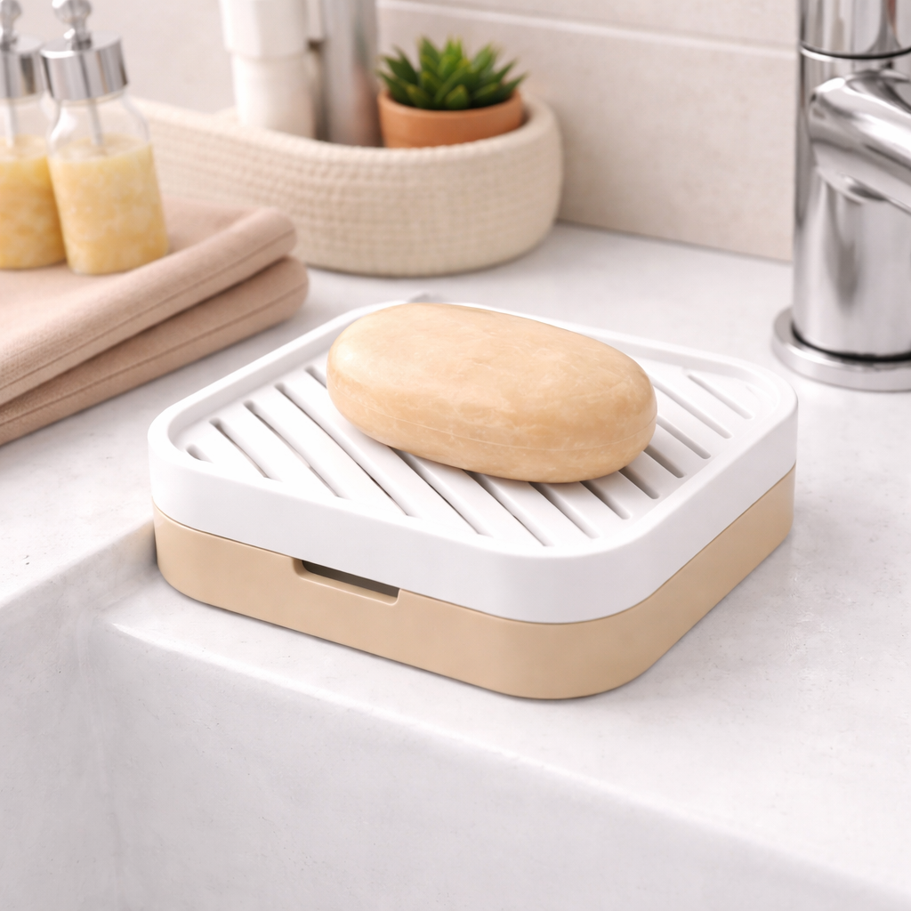 Soap Holder with Drainage Tray