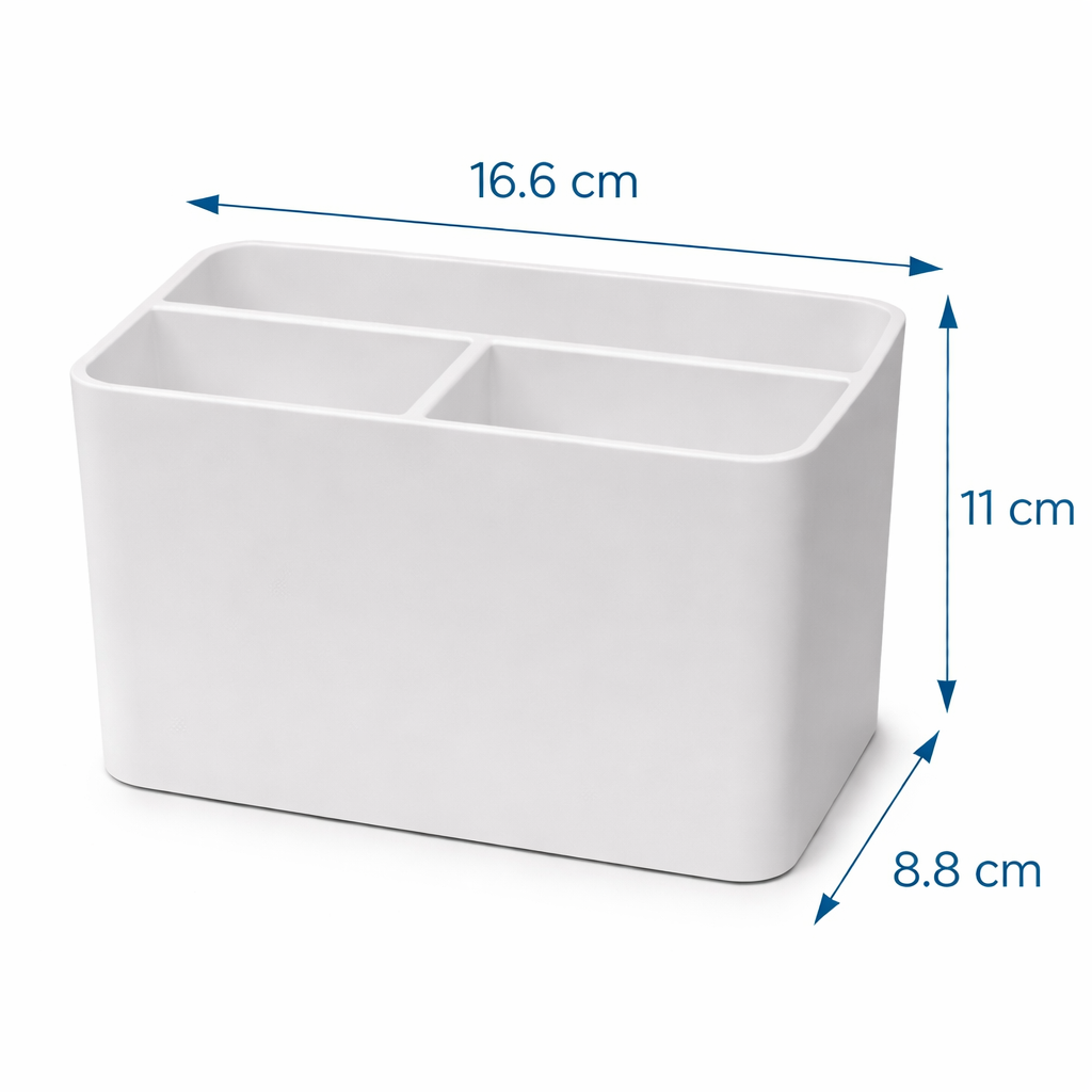 Minimal Kitchen & Restaurant Cutlery Organizer with Napkin Holder