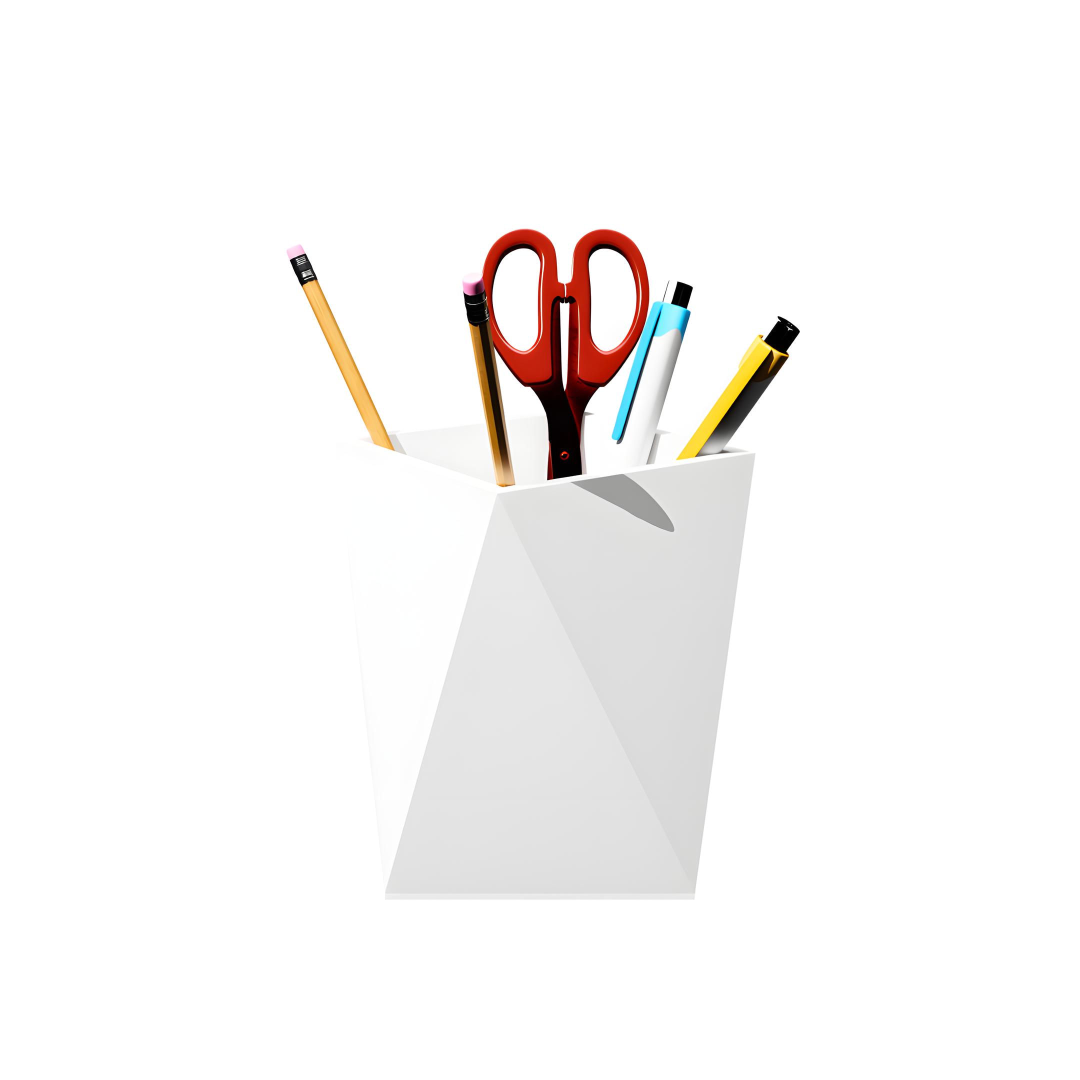 3D Printed Geometric Pen Holder
