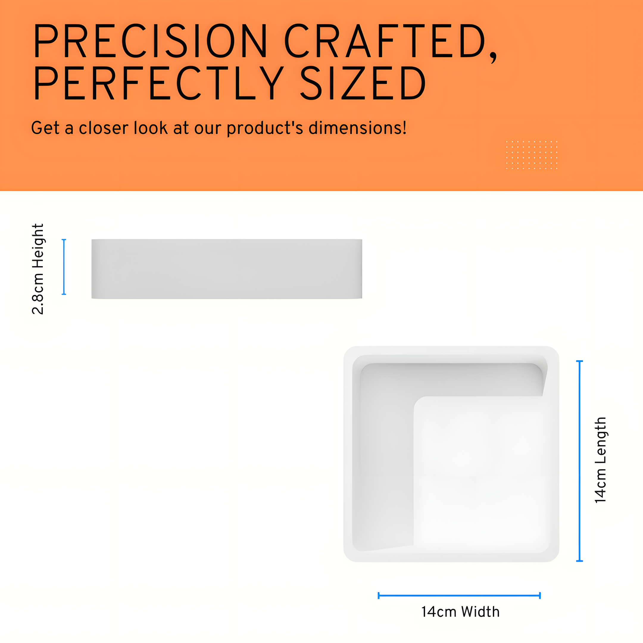 White Tray Multifunctional Desk Organizer