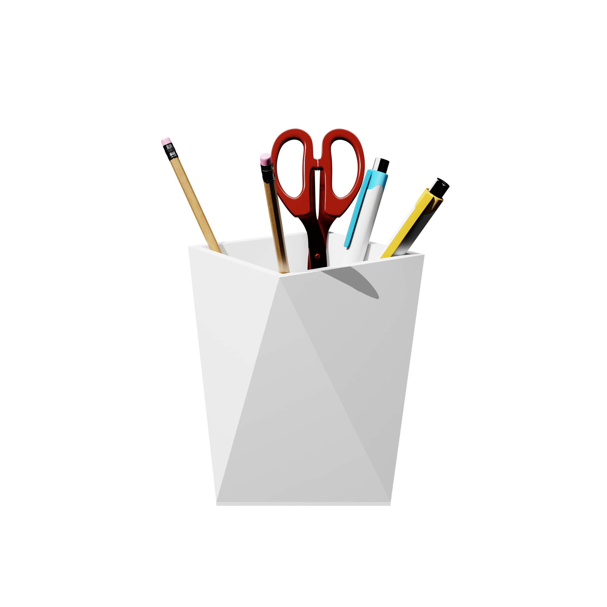 3D Printed Geometric Pen Holder
