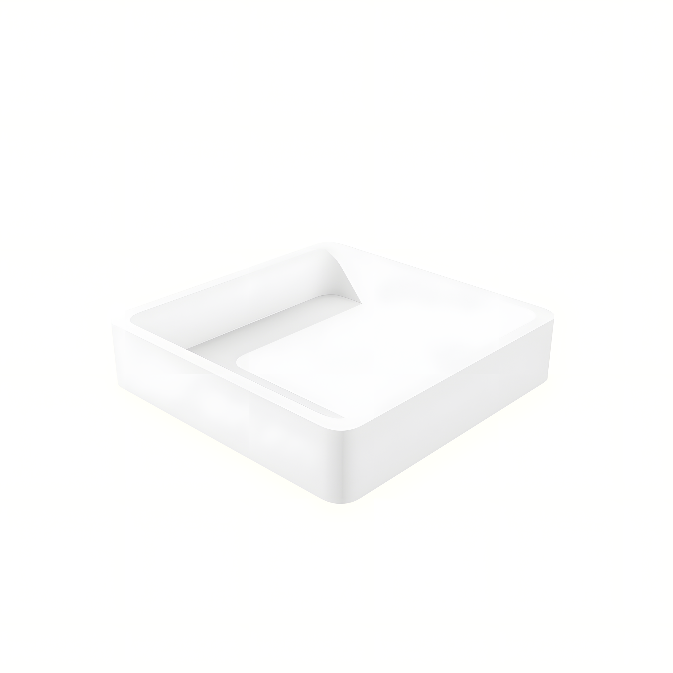 White Tray Multifunctional Desk Organizer