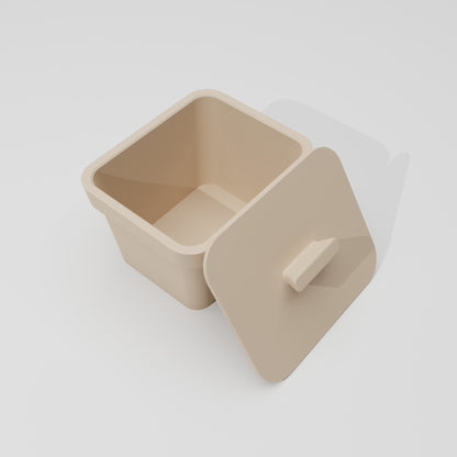 3D-Printed Storage Box with Lid