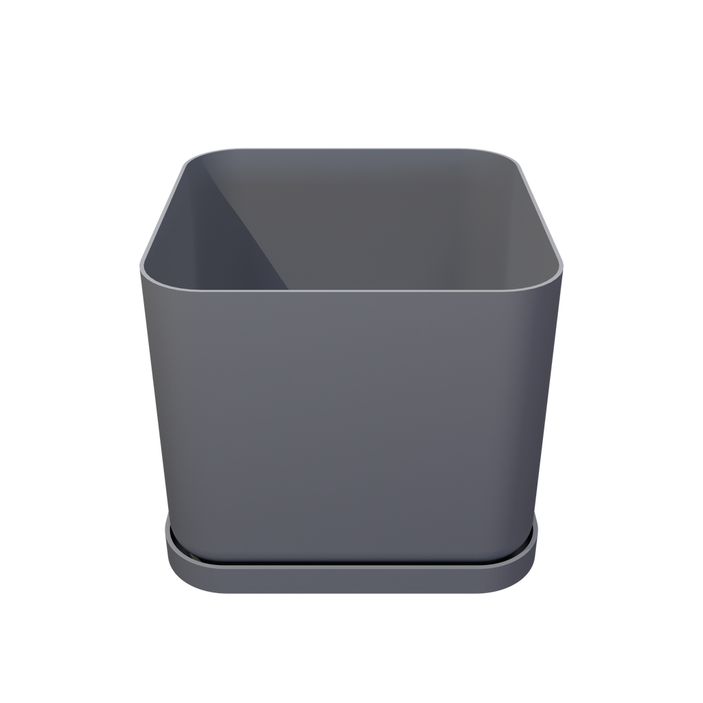 3D Printed Square Planter with Tray