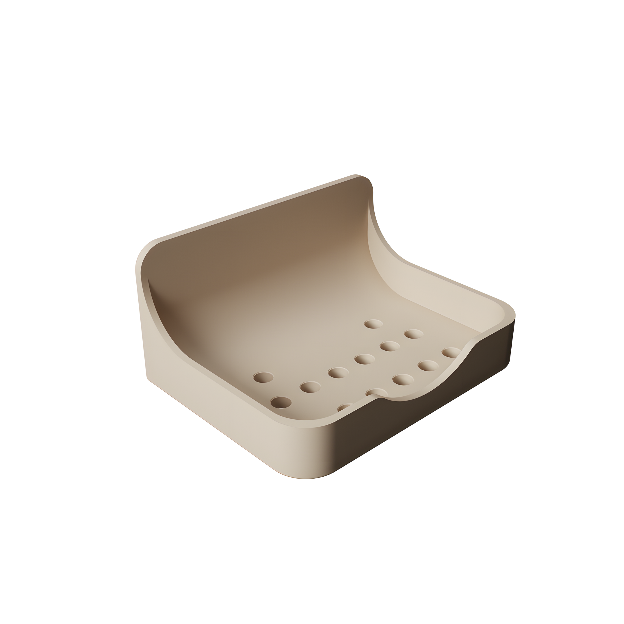 Wall-Mounted Soap Holder