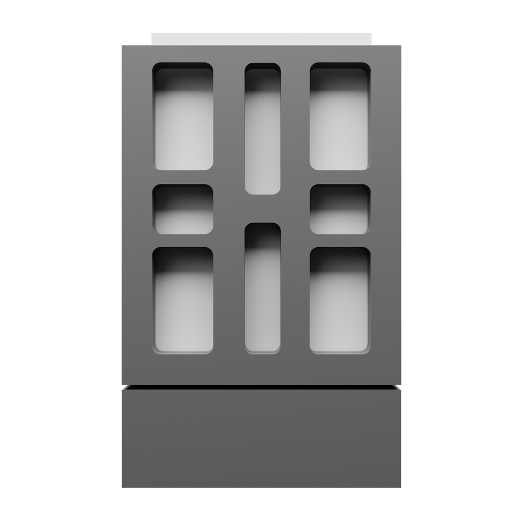 Modern Geometric Cutwork Table Lamp for Home Décor