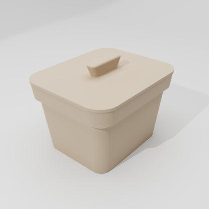 3D-Printed Storage Box with Lid