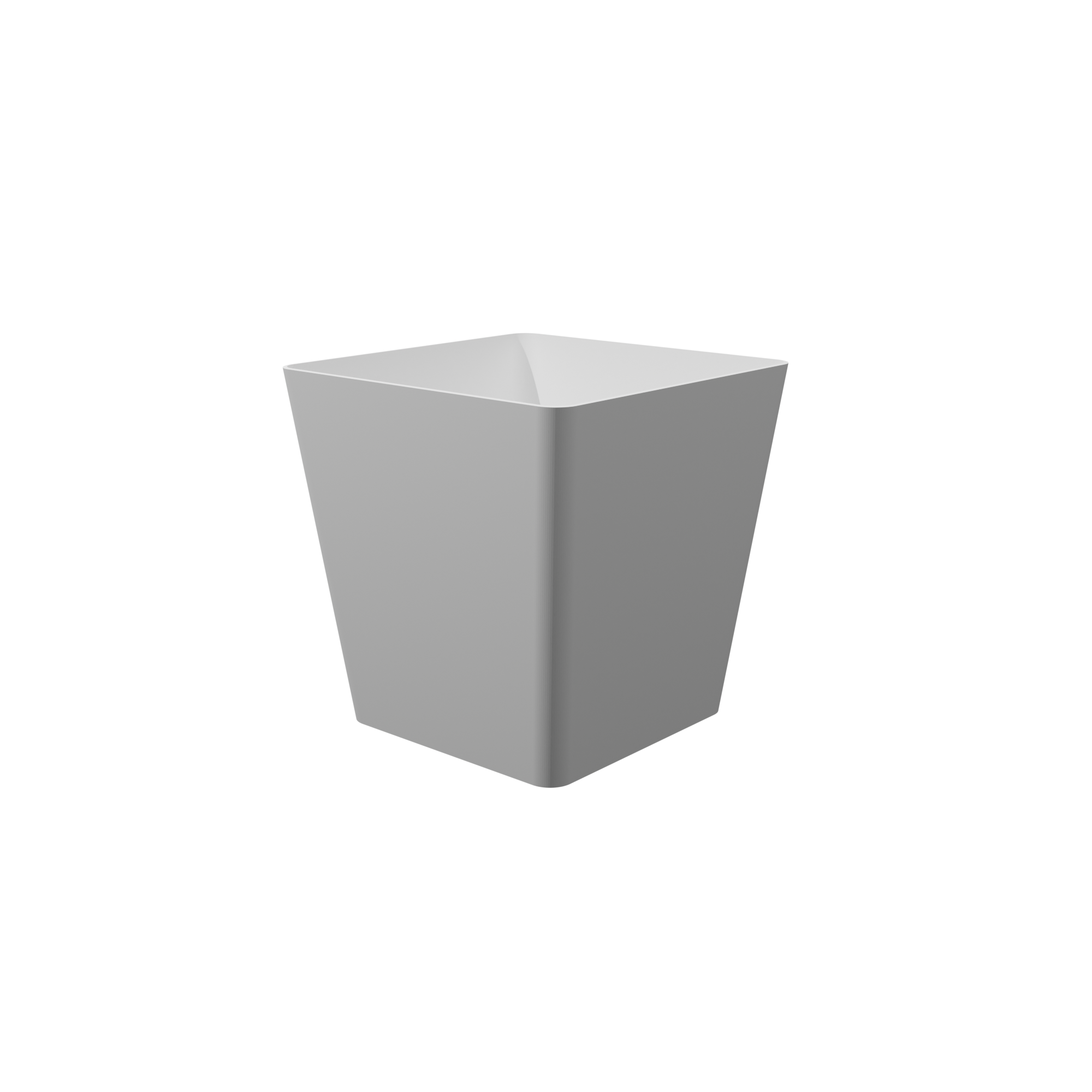 Mini Office Desk Dustbin - Compact 3D-Printed Trash Can