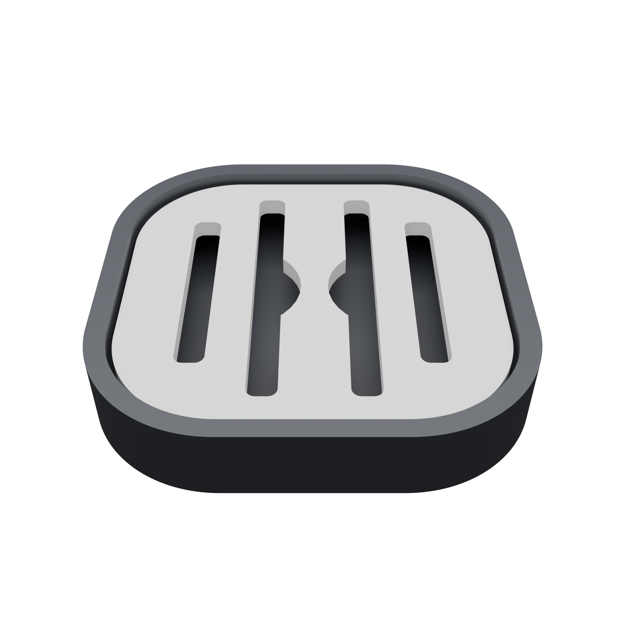 Modern Soap Holder for Bathroom – Self Draining Soap Dish with Removable Tray