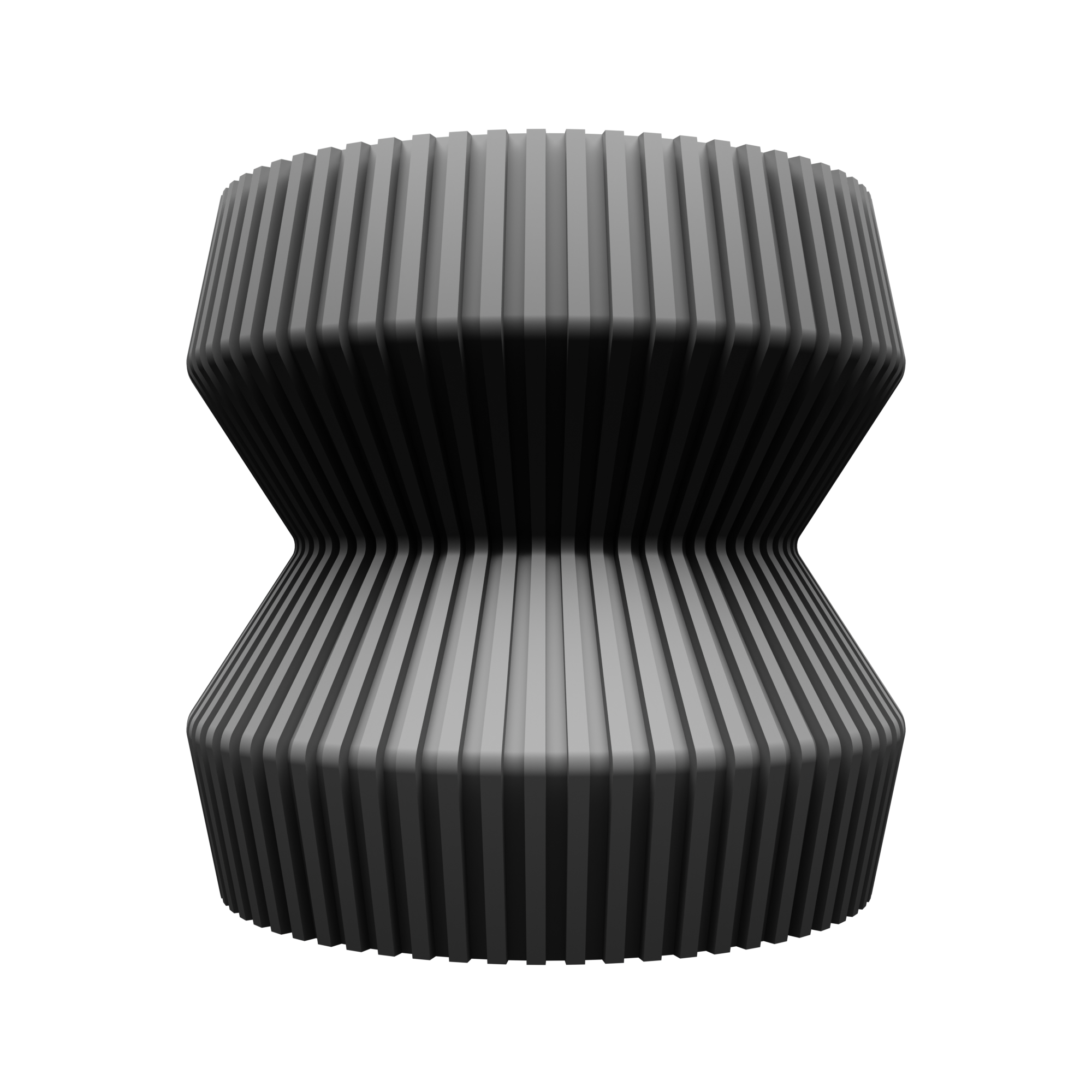 Modern 3D Printed Geometric Planter Pot with Drainage Hole | 13.5 cm Indoor Plant Pot