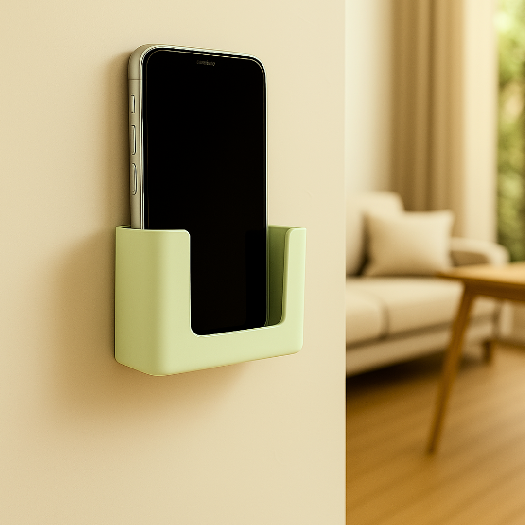 3D Printed Wall Mounted Mobile Phone Holder